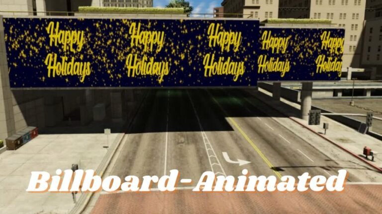 Custom Animated Billboard Ymap - Fivem mods